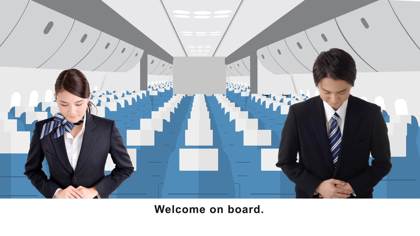 飛行機オープニング