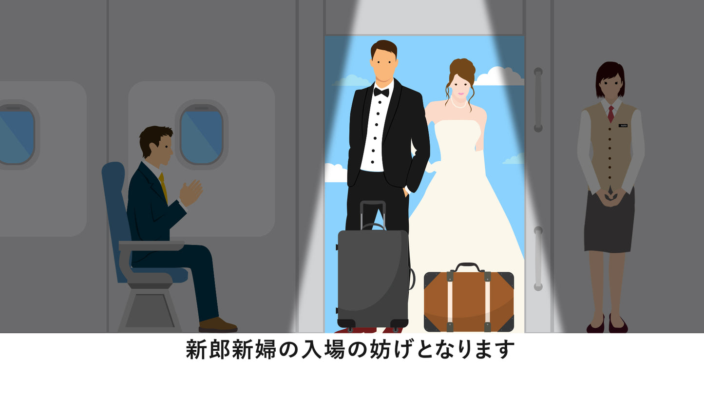 飛行機オープニング