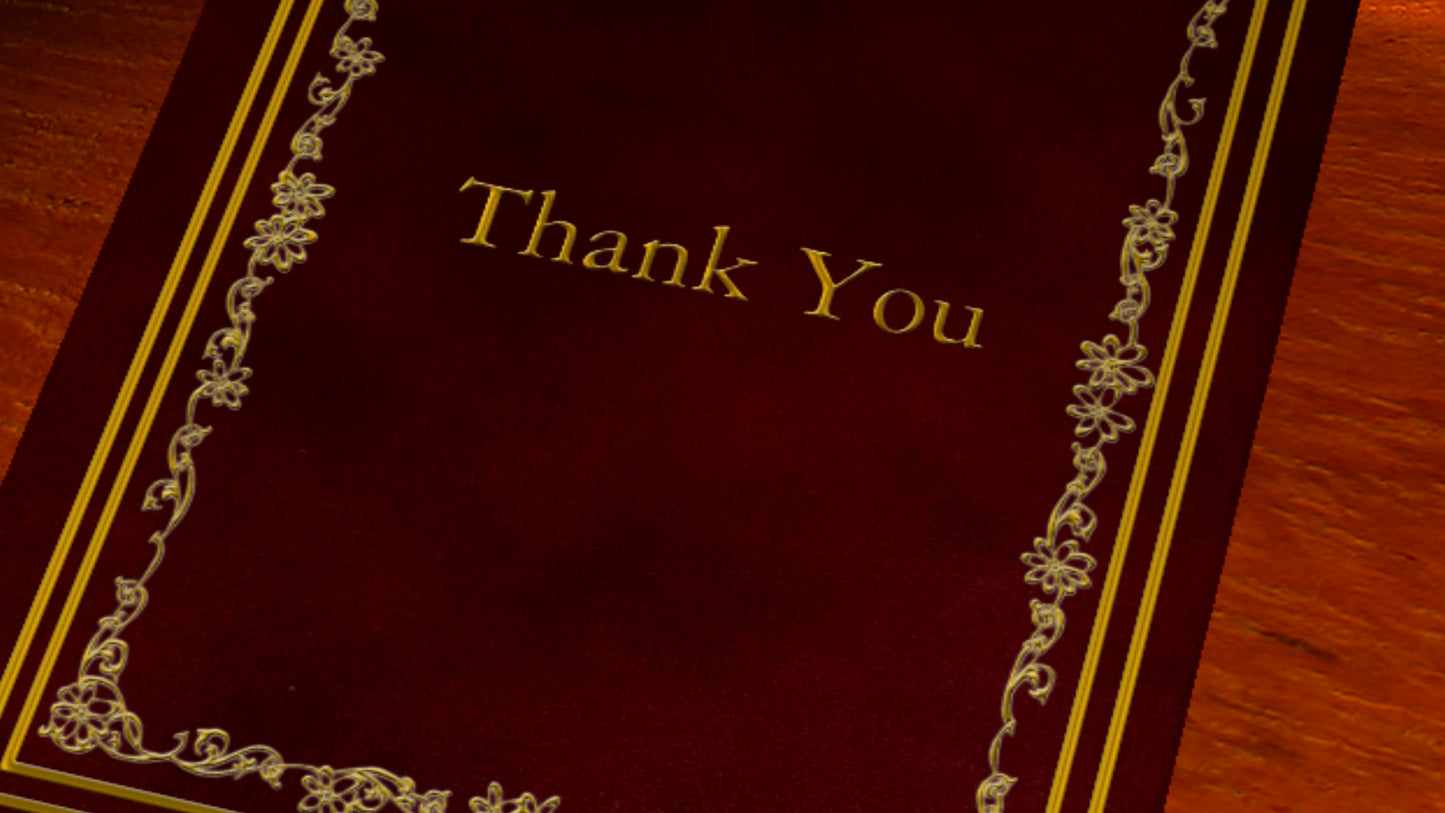 サンクステロップ 新婦から両親へ