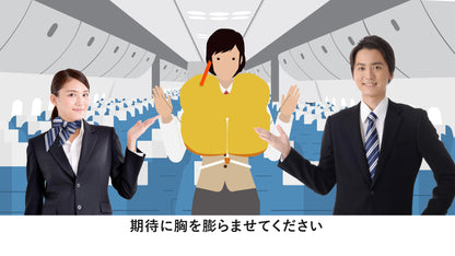 飛行機オープニング