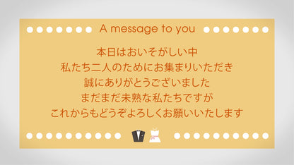アイコンメッセージ